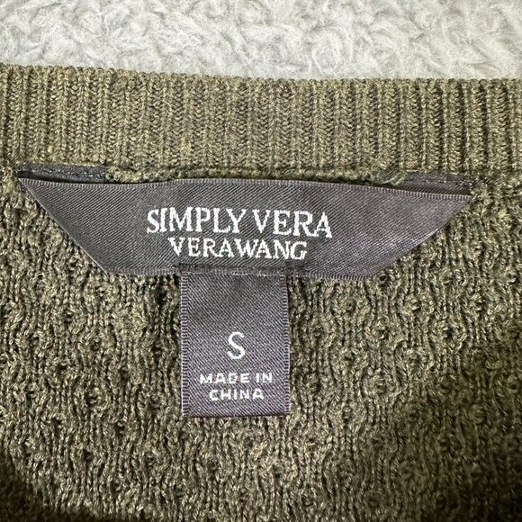 Simply Vera Vera Wang Drawstring Sleeve Sweater - Picture 7 of 11